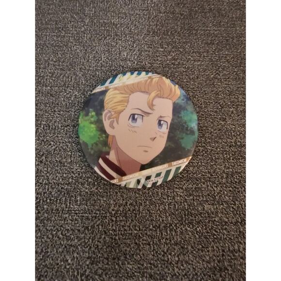 Tokyo Revengers Takemichi Hanagaki Can Badge Pin - Picture 2 of 2